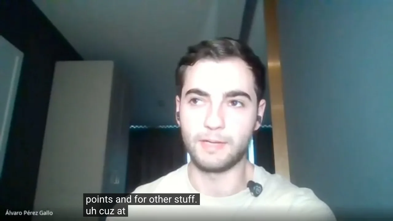 Alvaro, Spain: client interview